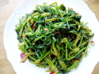鱼香菠菜的做法
