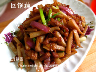 回锅藕的做法