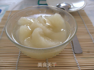 冰糖炖雪梨的做法