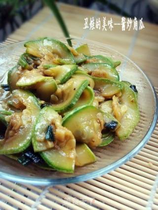 酱炒角瓜的做法