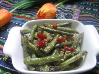 【川菜】干煸豆角的做法