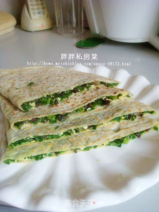 家常韭菜饼的做法
