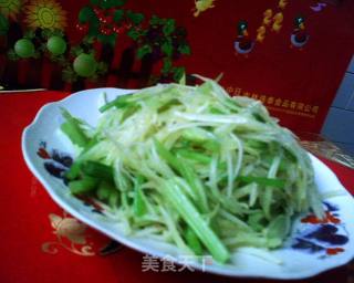 炝拌土豆丝的做法