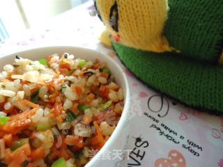 蚝汁什锦炒饭