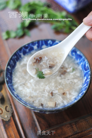 【西湖牛肉羹】荡漾在心中的鲜美江南传统名汤的做法