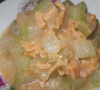 瑶柱焖冬瓜的做法
