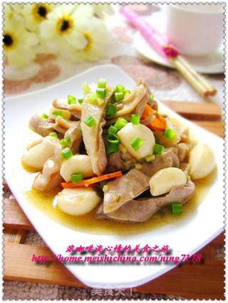 【川菜】不辣川菜之三—大蒜烧肚条的做法