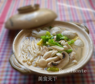 鱼丸杂菌煲的做法