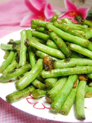 橄榄菜炒豆角的做法