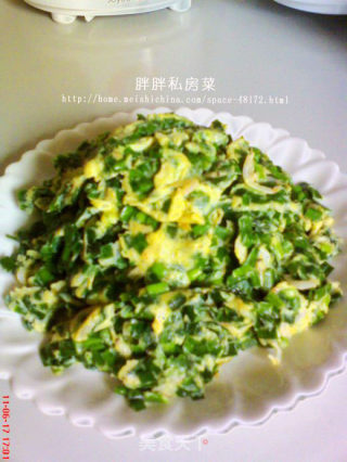 家常菜--韭菜炒鸡蛋的做法