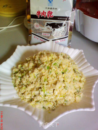 葱末豆腐渣的做法