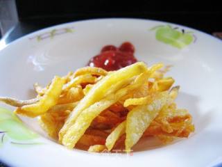 炸薯条的做法