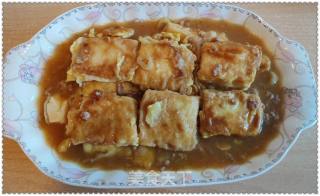 肉末锅塌豆腐的做法
