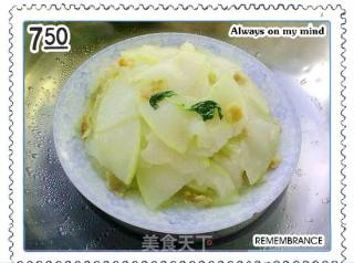 油渣冬瓜的做法