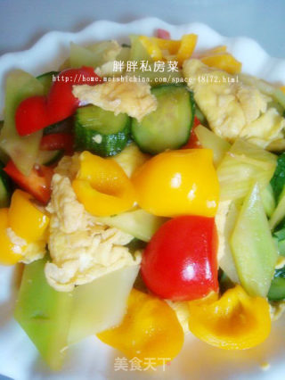 【鲁菜】--莴笋炒鸡蛋