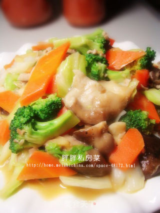 【鲁菜】--什锦小炒肉的做法