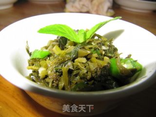 炒苦菜苔的做法