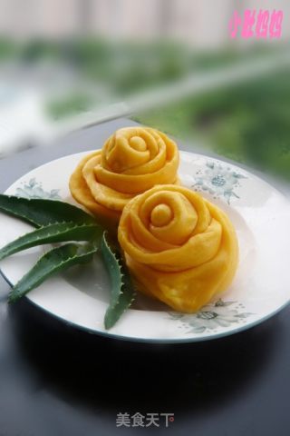 胡萝卜面食——玫瑰的做法