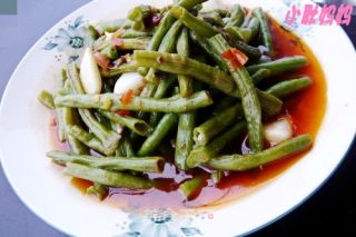 红油缸豆的做法