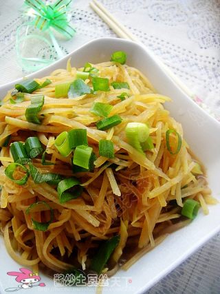 [八大菜系之鲁菜]－－酱炒土豆丝