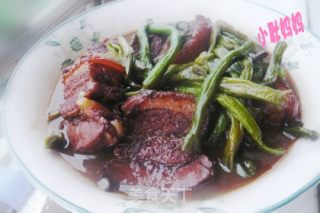 缸豆烧五花肉的做法