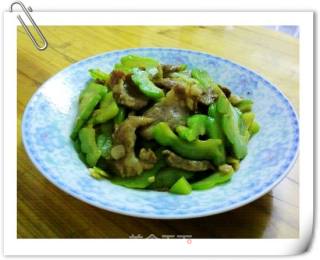 【粤菜】苦瓜炒肉片的做法