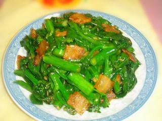 【粤菜】腊味炒芥兰的做法