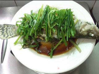 【粤菜】清蒸桂花鱼