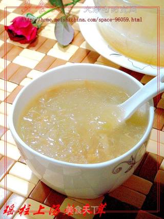 瑶柱上汤烩冬茸的做法
