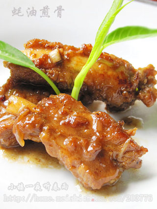 【粤菜】蚝油煎骨