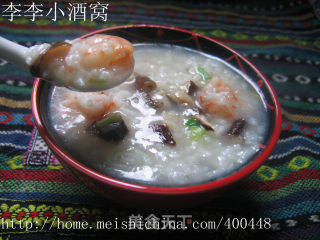 【粤菜】香菇虾球粥的做法