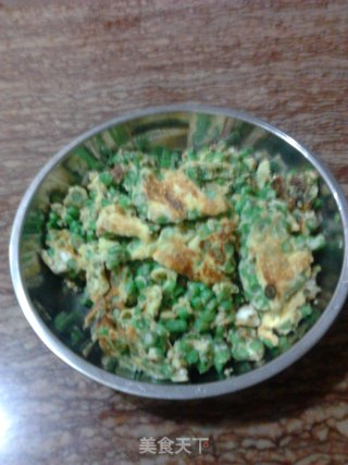简单的豆角炒鸡蛋的做法