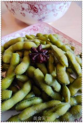 小酒小菜--五香毛豆的做法