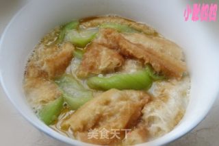 丝瓜油条汤的做法