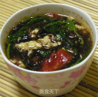 【粤菜】蕃茄紫菜蛋汤的做法