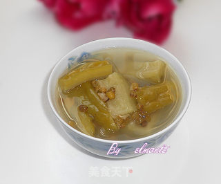苦瓜绿豆汤的做法