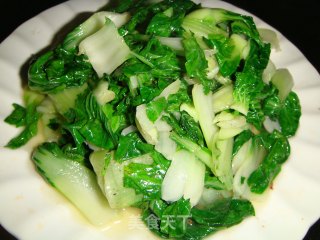 清炒小白菜的做法