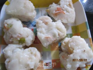 海鲜萝卜糕——给老妈的生日礼物