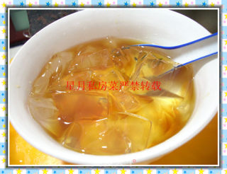 【星月厨房】炎炎夏日自制小吃冰粉的做法