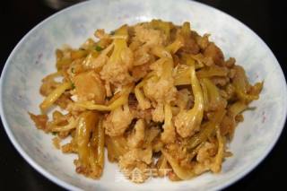 小炒腌花菜的做法
