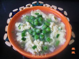 豌豆蛋汤的做法
