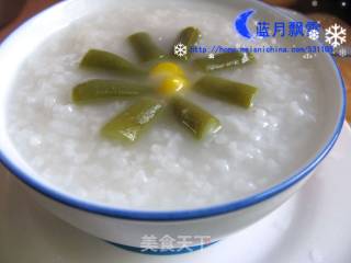 四季豆粥的做法