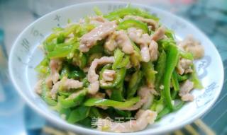 青椒肉丝的做法