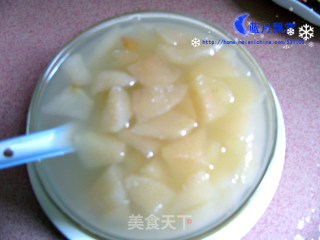 冰糖蒸雪梨的做法