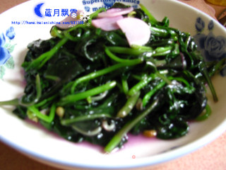 蒜香紫贝菜的做法