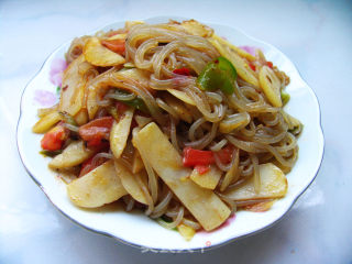 粉条土豆片的做法