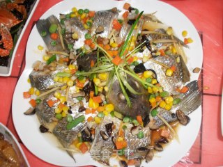 【闽菜】：金玉满堂(蒸红姑鱼)