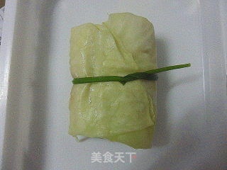 【闽菜】包菜鸡肉粉丝包 （营养早餐菜谱）