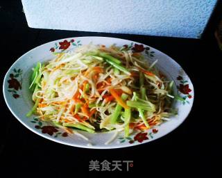 醋烹三丝的做法