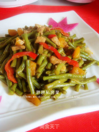 【闽菜】--炒豇豆